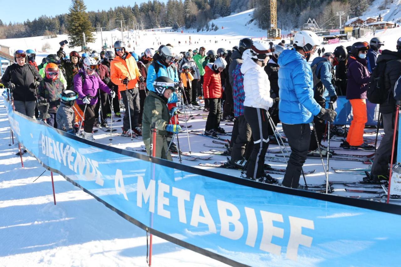 VIP Place Family Alti1000 Télésiège Métabief Avec jardin privé à 50 M des pistes Extérieur photo